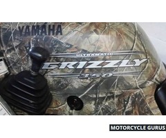2011 Yamaha Grizzly 350 Auto. 4x4